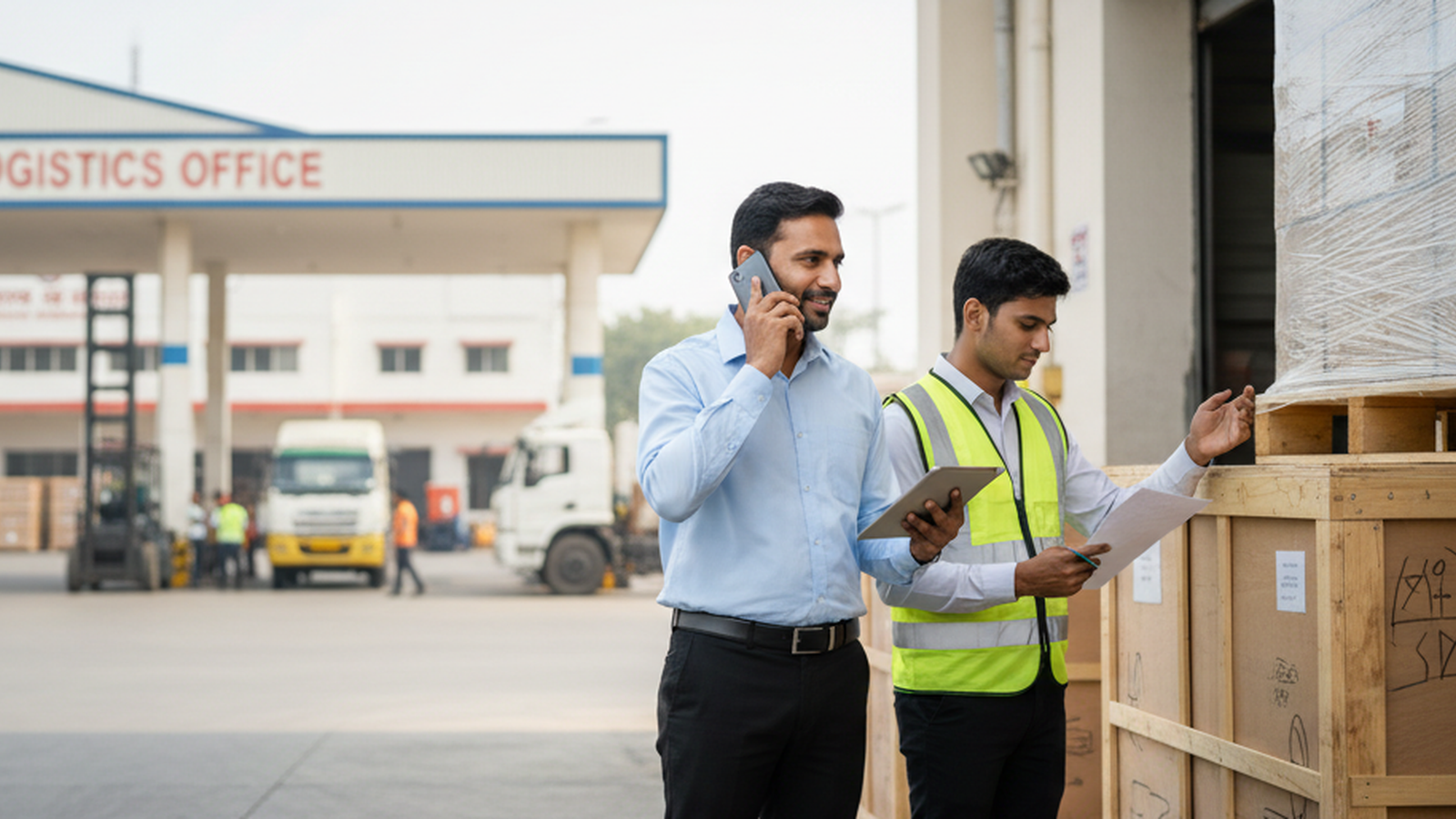 Border trade support services for traders, transporters, and small businesses