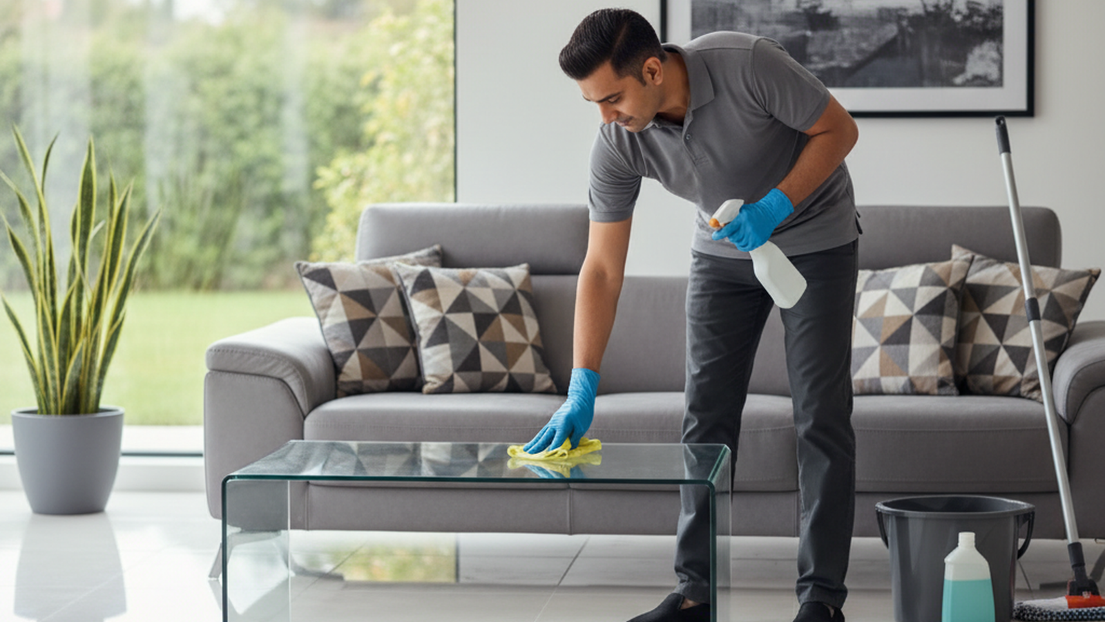 Home cleaning service earning guide showing local household cleaning work